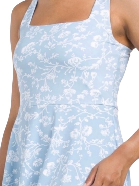 Laura Ashley Dresses & Skirts - LAURA ASHLEY Floral Athleisure Dress in Light Blue Size XS -- Pickleball / Golf